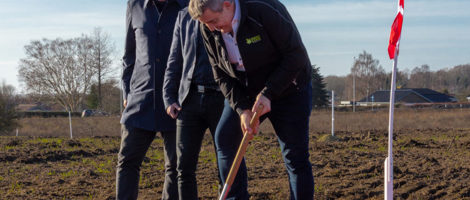 Energy Cool takes the first sod for a new domicile