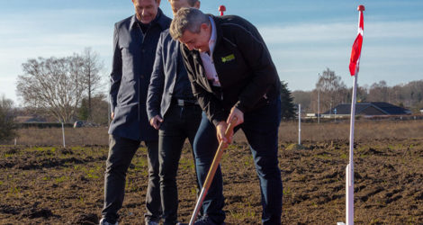 Energy Cool takes the first sod for a new domicile